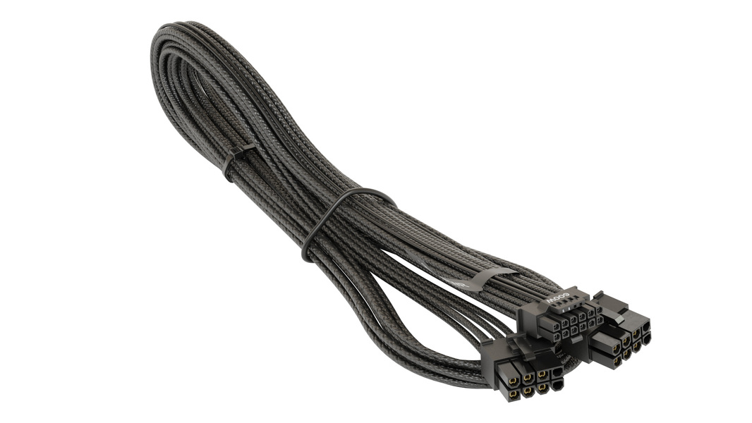Zdjęcie produktu: Kabel Seasonic 16-pin Gen 5 12VHPWR 600W czarny 750mm