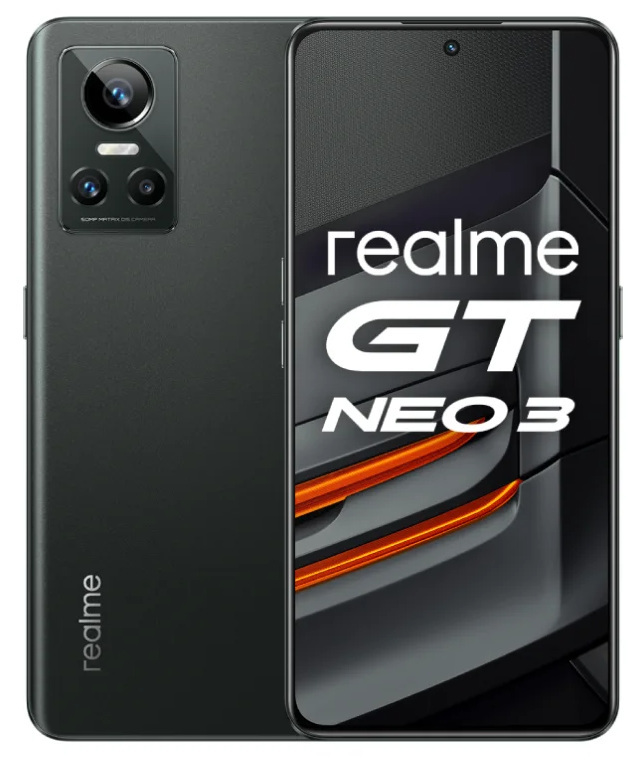 realme GT Neo 3 12/256GB Czarny realme GT Neo 3 12/256GB Czarny