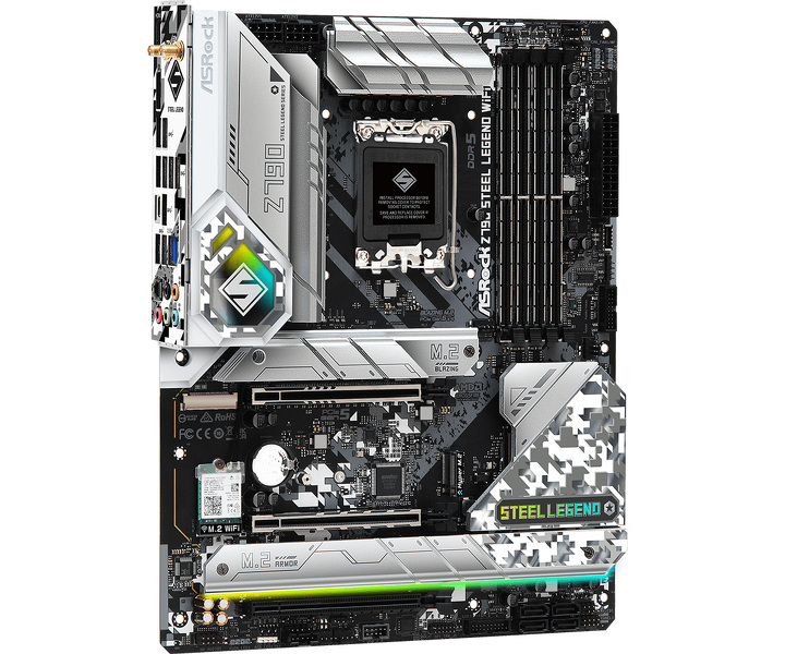 Zdjęcie produktu: Płyta główna ASRock Z790 STEEL LEGEND WIFI DDR5 LGA1700