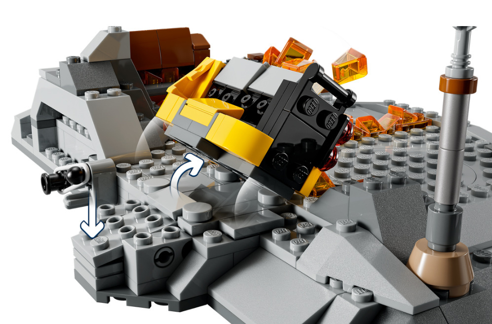 LEGO Star Wars 75334 Obi-Wan Kenobi kontra Darth Vader