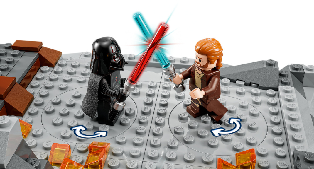 LEGO Star Wars 75334 Obi-Wan Kenobi kontra Darth Vader