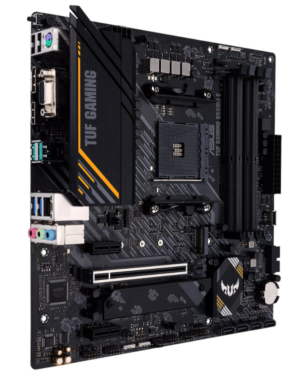 Zdjęcie produktu: Płyta główna Asus TUF GAMING B550M-E AM4 Zdjęcie produktu: Płyta główna Asus TUF GAMING B550M-E AM4