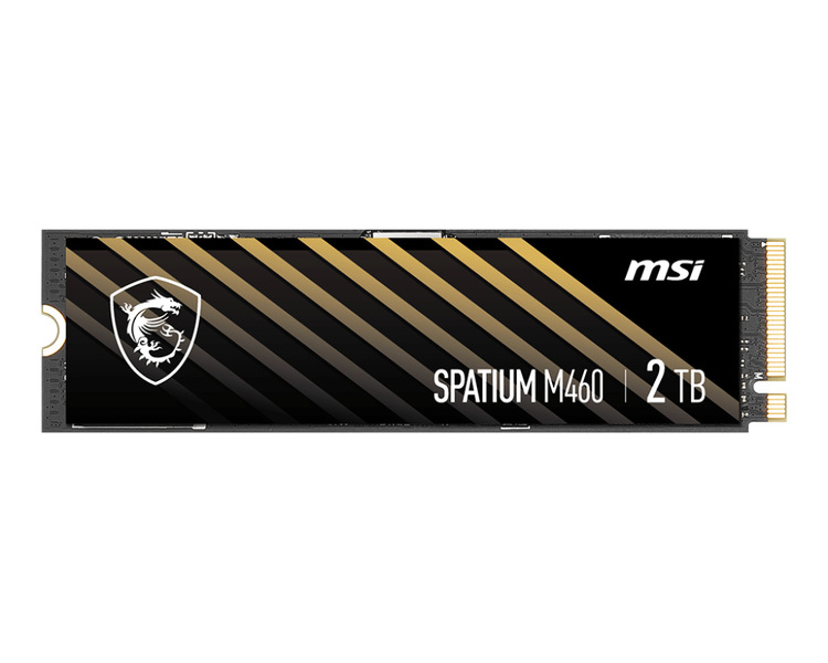 Zdjęcie produktu: Dysk MSI SSD 2TB SPATIUM M460 M.2 PCIe NVMe Gen4