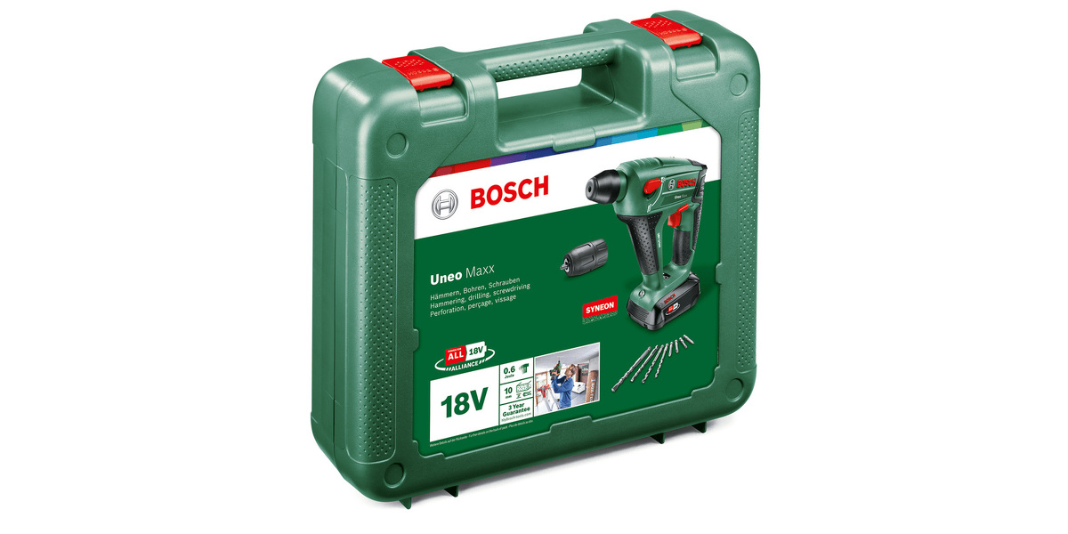 Zdjęcie produktu: Bosch Młot udarowo-obrotowy Uneo Maxx Zdjęcie produktu: Bosch Młot udarowo-obrotowy Uneo Maxx