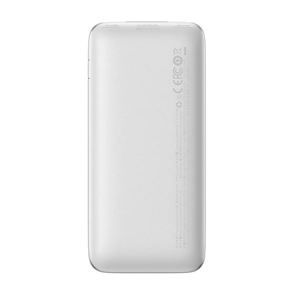 Zdjęcie produktu: Powerbank Baseus Bipow PRO 10000mAh, 2xUSB, USB TYP-C, + przewód USB Typu A - USB Typu C 3A 0.3m, 20W - biały (PPBD040202) Zdjęcie produktu: Powerbank Baseus Bipow PRO 10000mAh, 2xUSB, USB TYP-C, + przewód USB Typu A - USB Typu C 3A 0.3m, 20W - biały (PPBD040202)