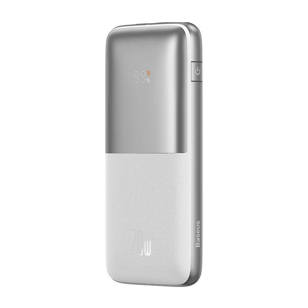 Zdjęcie produktu: Powerbank Baseus Bipow PRO 10000mAh, 2xUSB, USB TYP-C, + przewód USB Typu A - USB Typu C 3A 0.3m, 20W - biały (PPBD040202) Zdjęcie produktu: Powerbank Baseus Bipow PRO 10000mAh, 2xUSB, USB TYP-C, + przewód USB Typu A - USB Typu C 3A 0.3m, 20W - biały (PPBD040202)