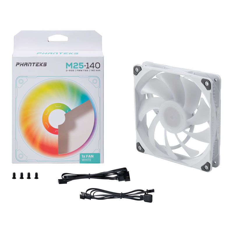 Phanteks M25 PWM ARGB 140mm White