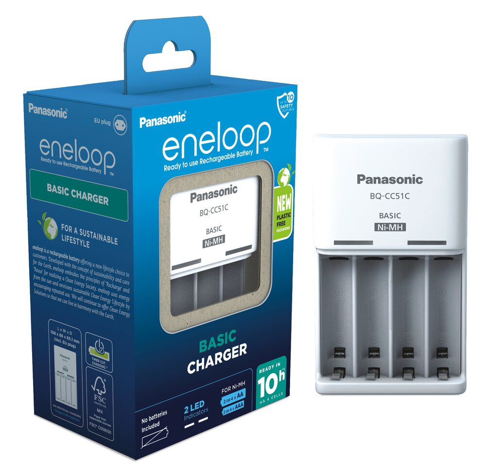 Panasonic Eneloop BQ-CC51 eco BQ-CC51E