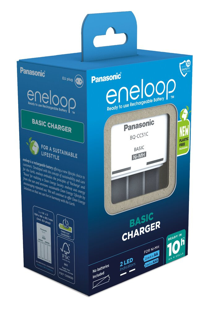 Panasonic Eneloop BQ-CC51 eco BQ-CC51E