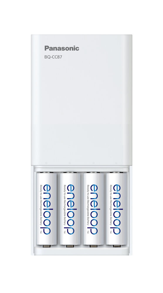 Panasonic Eneloop BQ-CC87+4xR6/AA 2000mAh Panasonic Eneloop BQ-CC87+4xR6/AA 2000mAh