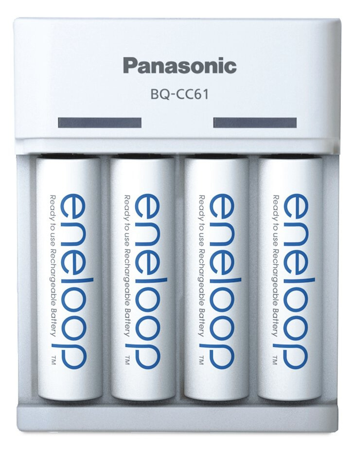 Panasonic Eneloop BQ-CC61+4xR6 K-KJ61MCD40US