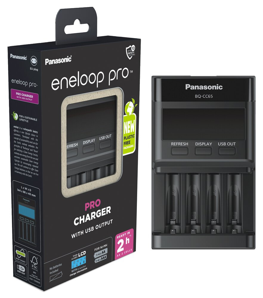 Panasonic Eneloop BQ-CC65 eco BQ-CC65E