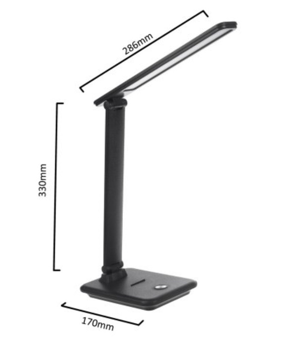 Zdjęcie produktu: Lampka biurkowa LED Maclean MCE614 B