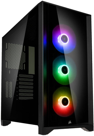 Miniatura produktu: Obudowa Corsair iCUE 4000X RGB Tempered Glass Black (CC-9011204-WW)