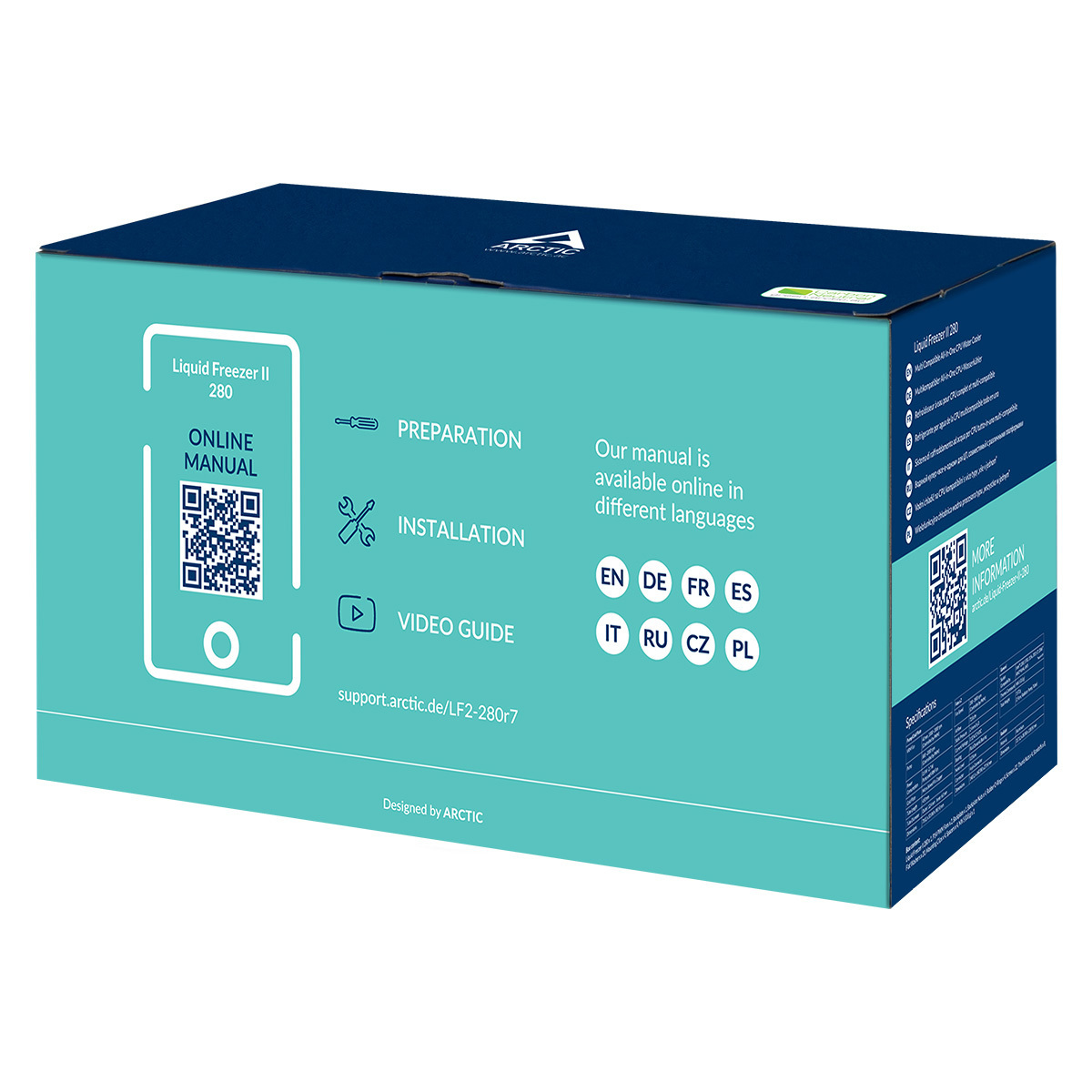 Chłodzenie wodne Arctic Liquid Freezer II 280 (ACFRE00066B)