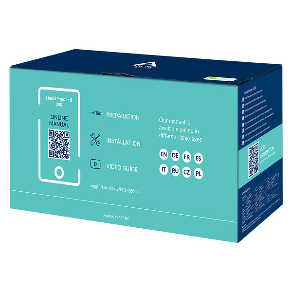 Zdjęcie produktu: Chłodzenie wodne Arctic Liquid Freezer II 280 (ACFRE00066B)