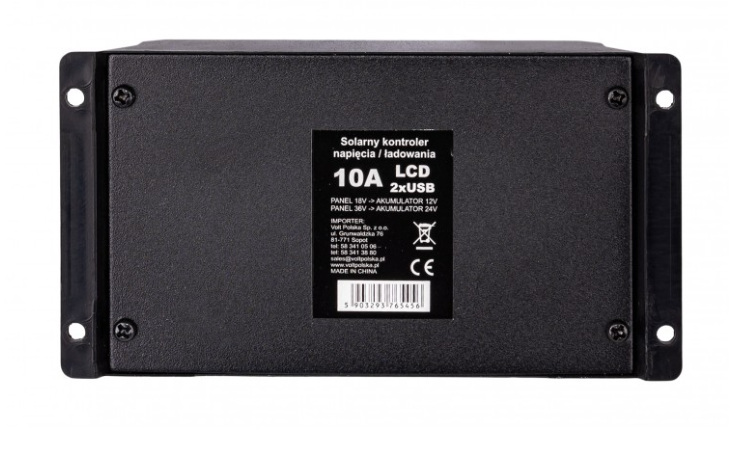 Regulator solarny SOL PWM 20A (3IPSSOLU20)