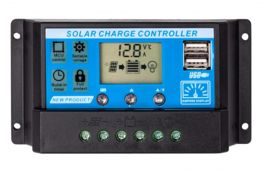 Zdjęcie produktu: Regulator solarny SOL PWM 20A (3IPSSOLU20)