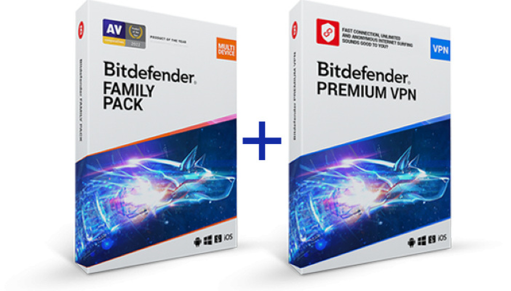 Zdjęcie produktu: Bitdefender Family Pack + VPN 10 stan/12m