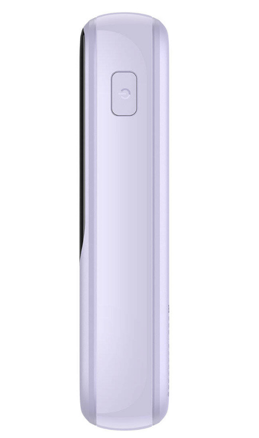 Powerbank Baseus Qpow PRO z kablem Lightning, USB TYP-C, USB, 10000mAh, 20W - fioletowy (PPQD020005)