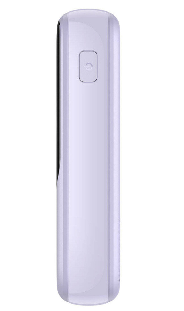 Zdjęcie produktu: Powerbank Baseus Qpow PRO z kablem Lightning, USB TYP-C, USB, 10000mAh, 20W - fioletowy (PPQD020005)