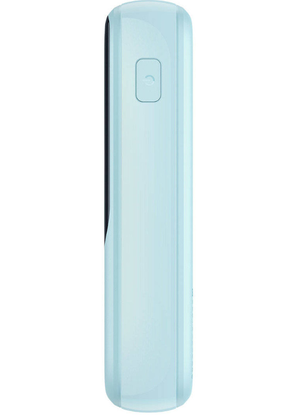 Powerbank Baseus Qpow PRO z kablem Lightning, USB TYP-C, USB, 10000mAh, 20W - niebieski (PPQD020003)