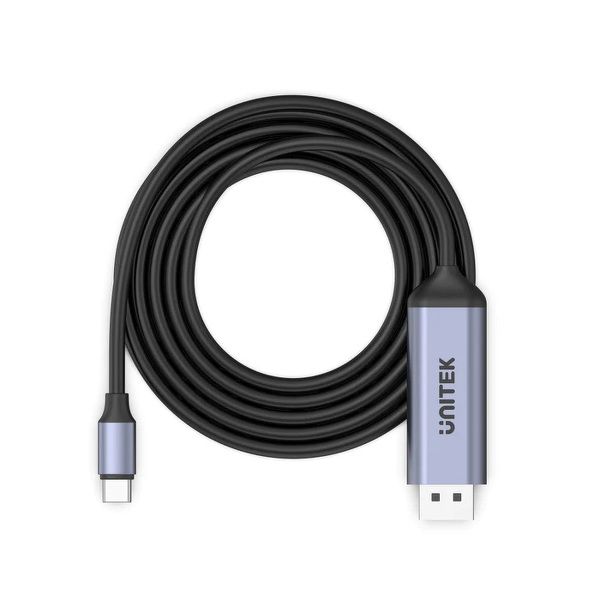 Zdjęcie produktu: Unitek USB Typ-C-DisplayPort 1.8m V1423C