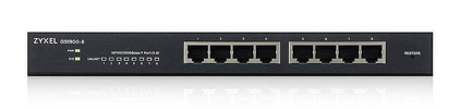 Miniatura zdjęcia: Zyxel 8x10/100/1000Mbps GS1900-8-EU0102F Miniatura zdjęcia: Zyxel 8x10/100/1000Mbps GS1900-8-EU0102F
