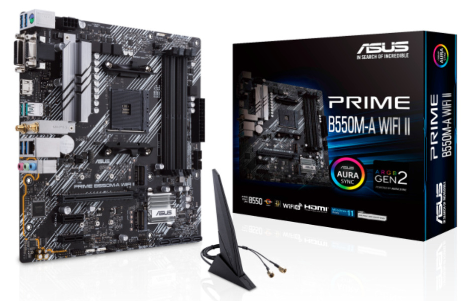 Zdjęcie produktu: Płyta główna Asus PRIME B550M-A WIFI II AM4