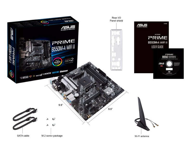 Zdjęcie produktu: Płyta główna Asus PRIME B550M-A WIFI II AM4