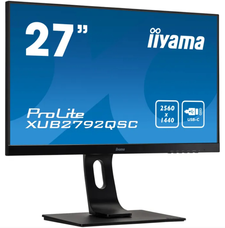 iiyama ProLite XUB2792QSC-B1 27" WQHD IPS 75Hz 4ms USB-C PIVOT - z gwarancją iiyama 3 lata - zero martwych pikseli 30 dni iiyama ProLite XUB2792QSC-B1 27" WQHD IPS 75Hz 4ms USB-C PIVOT - z gwarancją iiyama 3 lata - zero martwych pikseli 30 dni