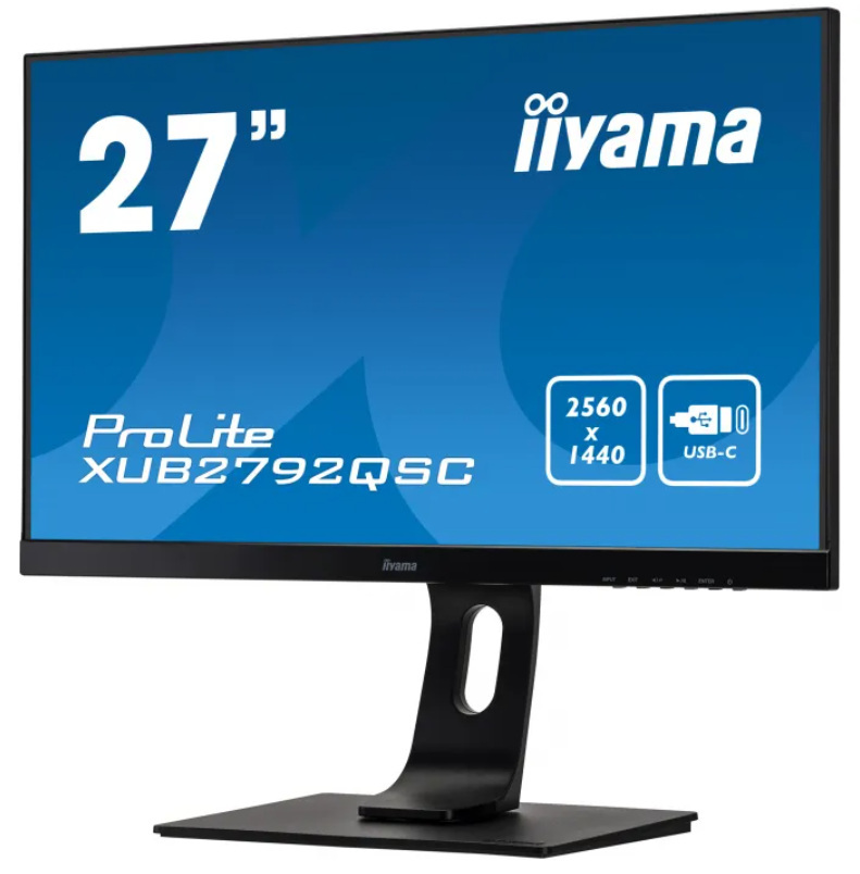 iiyama ProLite XUB2792QSC-B1 27" WQHD IPS 75Hz 4ms USB-C PIVOT - z gwarancją iiyama 3 lata - zero martwych pikseli 30 dni iiyama ProLite XUB2792QSC-B1 27" WQHD IPS 75Hz 4ms USB-C PIVOT - z gwarancją iiyama 3 lata - zero martwych pikseli 30 dni