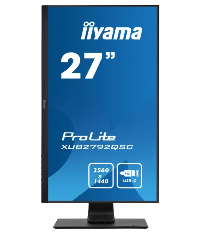 iiyama ProLite XUB2792QSC-B1 27" WQHD IPS 75Hz 4ms USB-C PIVOT - z gwarancją iiyama 3 lata - zero martwych pikseli 30 dni iiyama ProLite XUB2792QSC-B1 27" WQHD IPS 75Hz 4ms USB-C PIVOT - z gwarancją iiyama 3 lata - zero martwych pikseli 30 dni