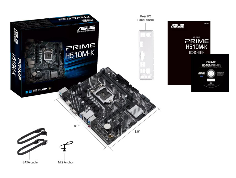 Zdjęcie produktu: Płyta główna ASUS PRIME H510M-K DDR4 LGA1200