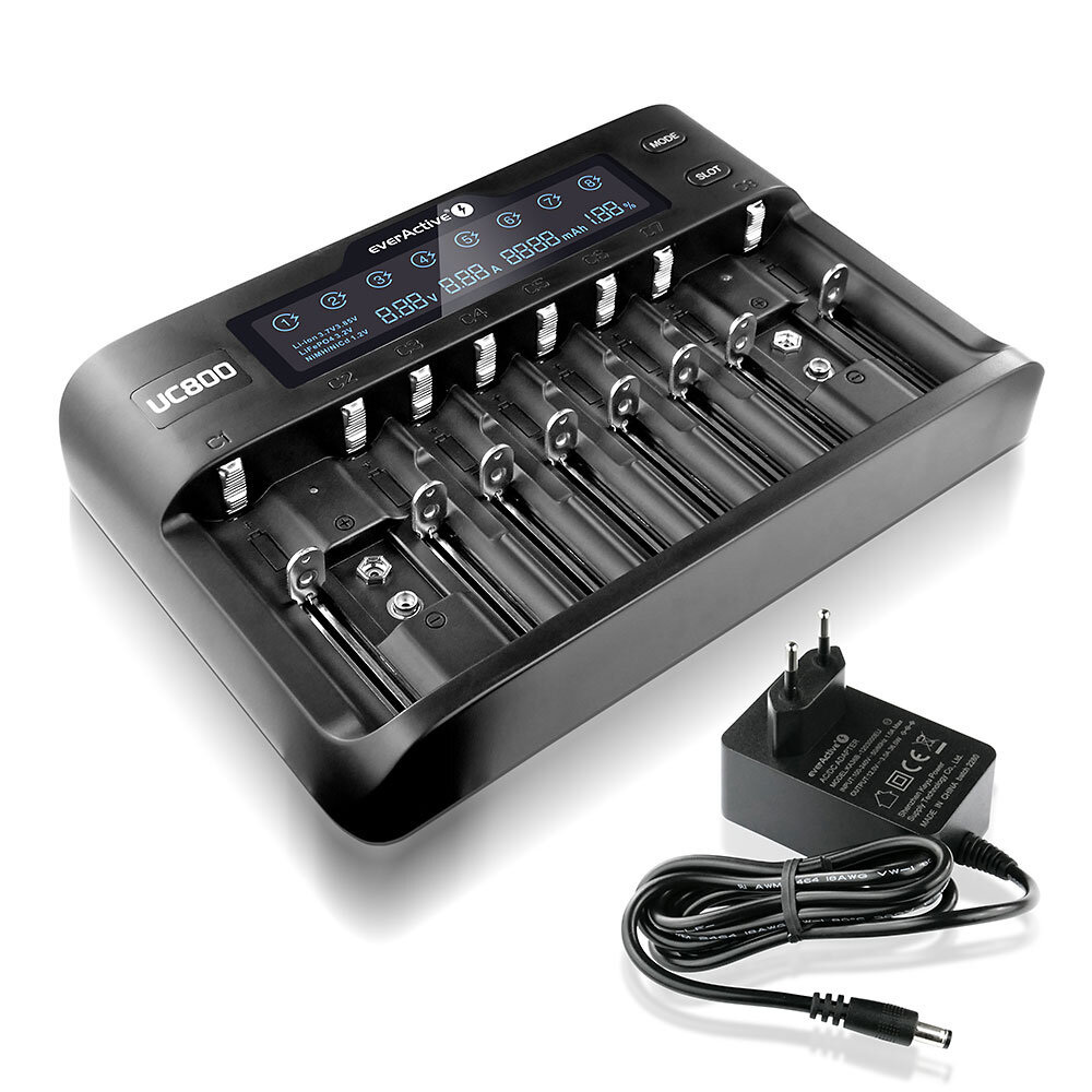 everActive UC-800 Ładowarka akumulatorków