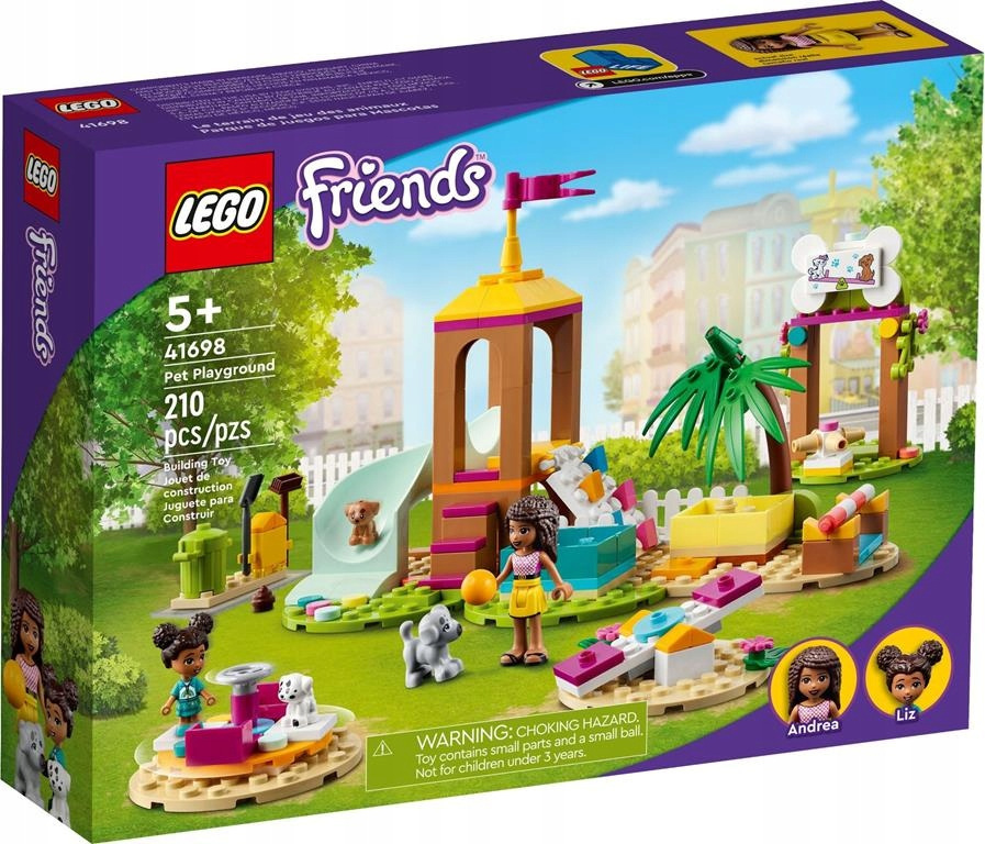 LEGO Friends 41698 Plac zabaw dla zwierzątek