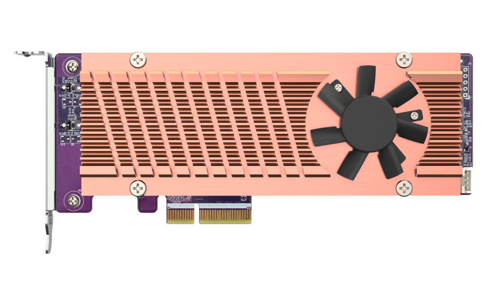 Qnap QM2-2P-344A Dual M.2 PCIe SSD card Qnap QM2-2P-344A Dual M.2 PCIe SSD card
