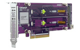 Miniatura zdjęcia: Qnap QM2-2P-384A Dual M.2 PCIe SSD card