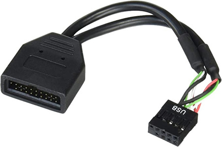Miniatura produktu: Kolink Adapter wewnętrzny USB 3.0 19-pin (M) do USB 2.0 8-pin (F)