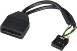 Miniatura zdjęcia: Kolink Adapter USB 3.0 19-pin (M) do USB 2.0