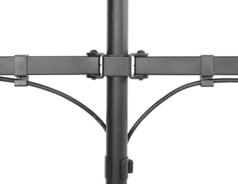 Uchwyt biurkowy na 2 monitory Maclean MC-884