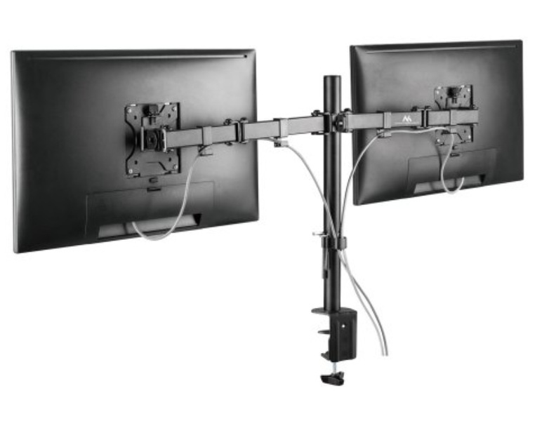 Zdjęcie produktu: Uchwyt biurkowy na 2 monitory Maclean MC-884
