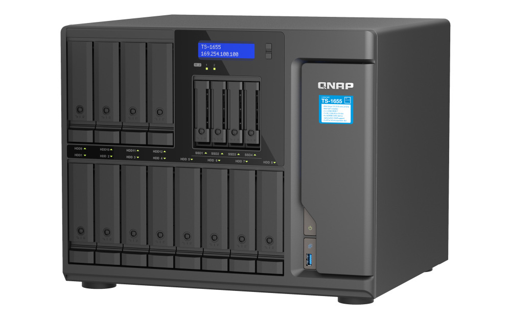 QNAP TS-1655-8G 16-Bay 8GB Intel Atom C5125