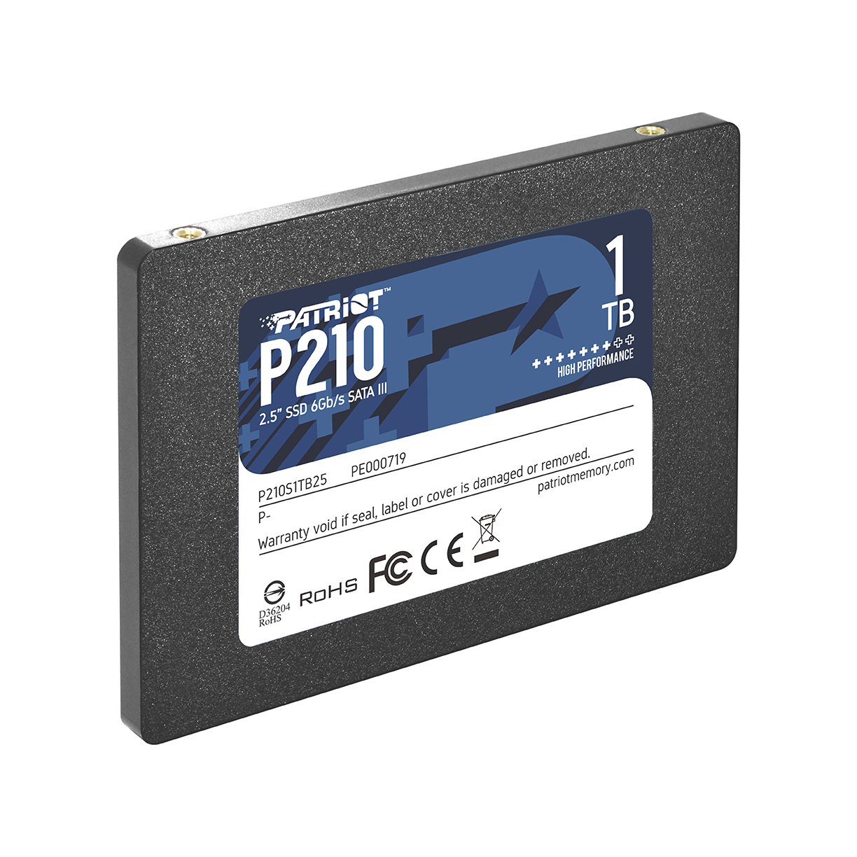 Patriot P210 SSD 1TB SATA P210S1TB25