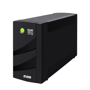 Miniatura produktu: Zasilacz UPS EVER DUO 850 AVR USB (T/DAVRTO-000K85/00)