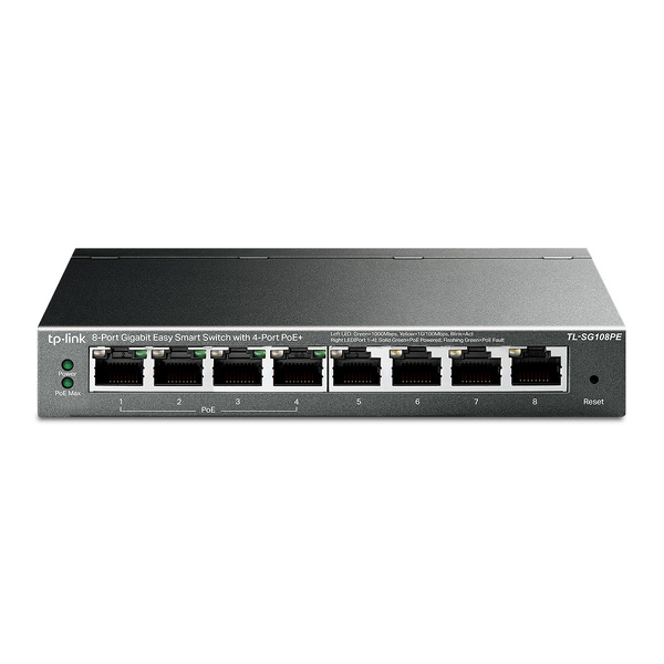 Zdjęcie produktu: TP-Link TL-SG108PE Switch PoE 8x10/100/1000Mbps