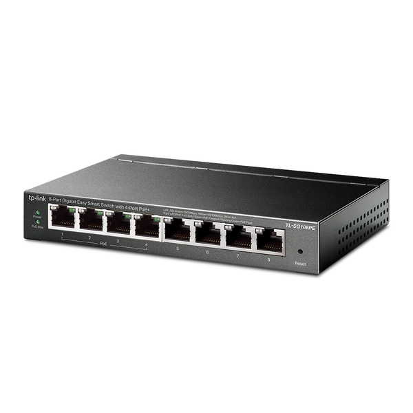 Zdjęcie produktu: TP-Link TL-SG108PE Switch PoE 8x10/100/1000Mbps