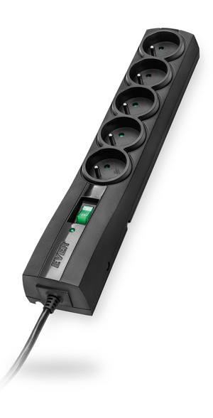 Miniatura produktu: Listwa zasilająca antyprzepięciowa EVER CLASSIC 3,0m (T/LZ09-CLA030/0000)