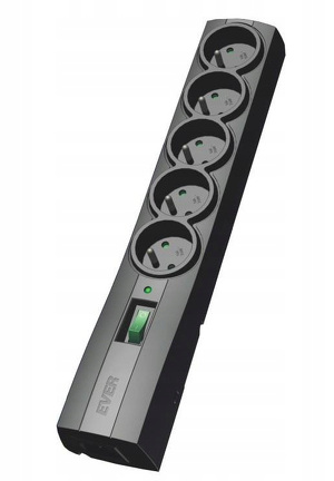 Miniatura produktu: Listwa zasilająca antyprzepięciowa EVER VARIANT 1,5m IEC (T/LZ09-VAR020/0400)