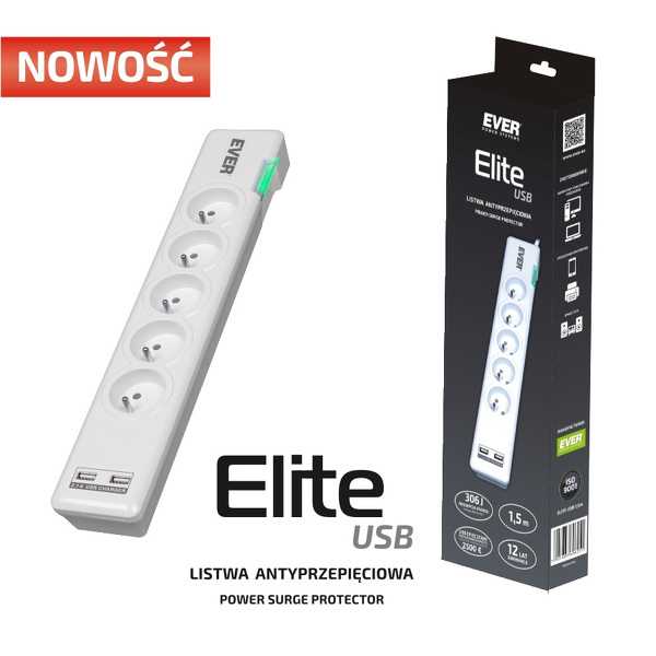 Zdjęcie produktu: EVER ELITE USB 1,5m (T/LZ11-ELI015/0000)